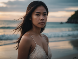 sexy pinay on beach